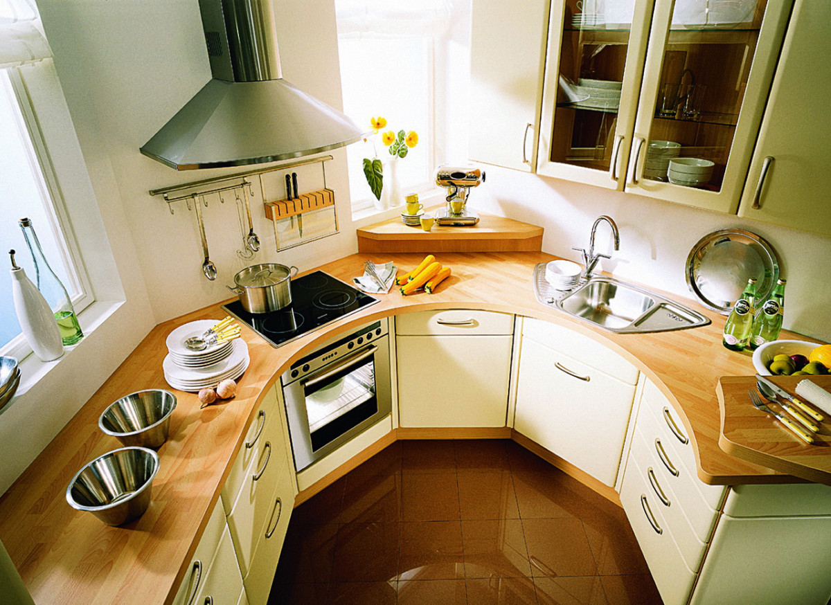 Как сделать маленькую кухню удобнее: 30 идей