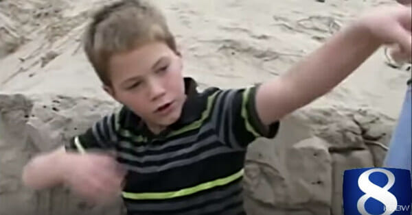 11-летний мальчик спас заживо погребённую малышку, вспомнив совет из телевизора