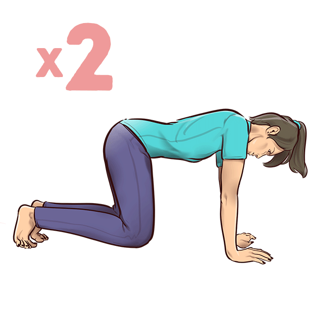 Одноминутные упражнения на растяжку, которые спасут вас от боли в спине