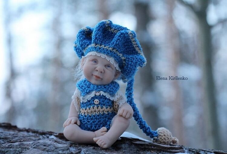 Чудесные куколки из запекаемого пластика Елены Кириленко