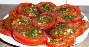 Маринованные помидоры за 10 минут