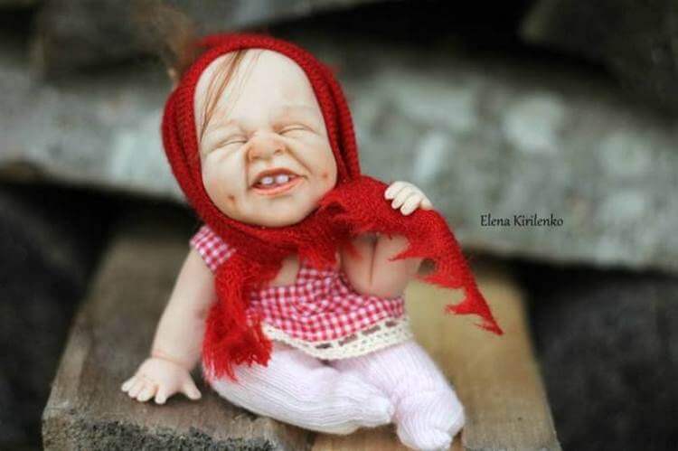 Чудесные куколки из запекаемого пластика Елены Кириленко