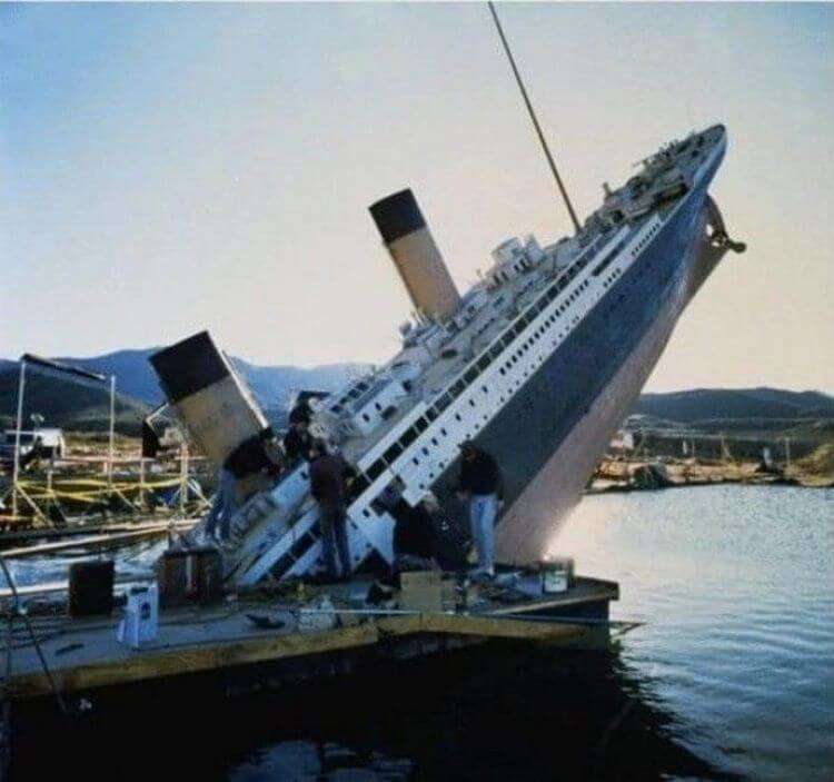 13 кадров со съёмок Титаника, после которых фильм не будет для вас прежним