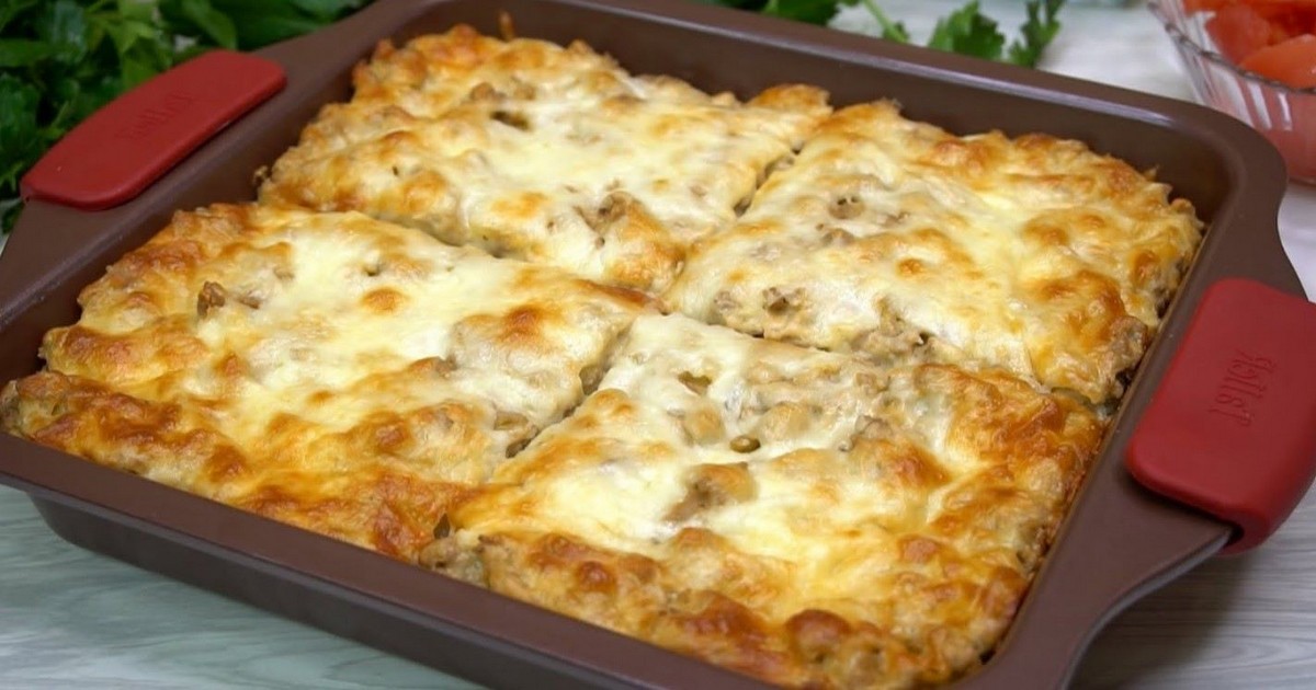 Ароматная запеканка из картофеля и фарша на ужин