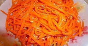 Очень вкусная морковь по-корейски